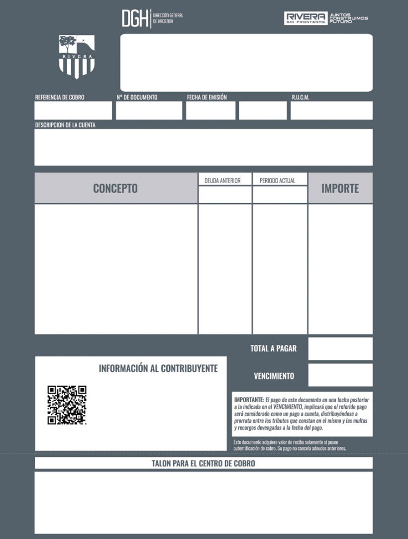 Infomación al contribuyente