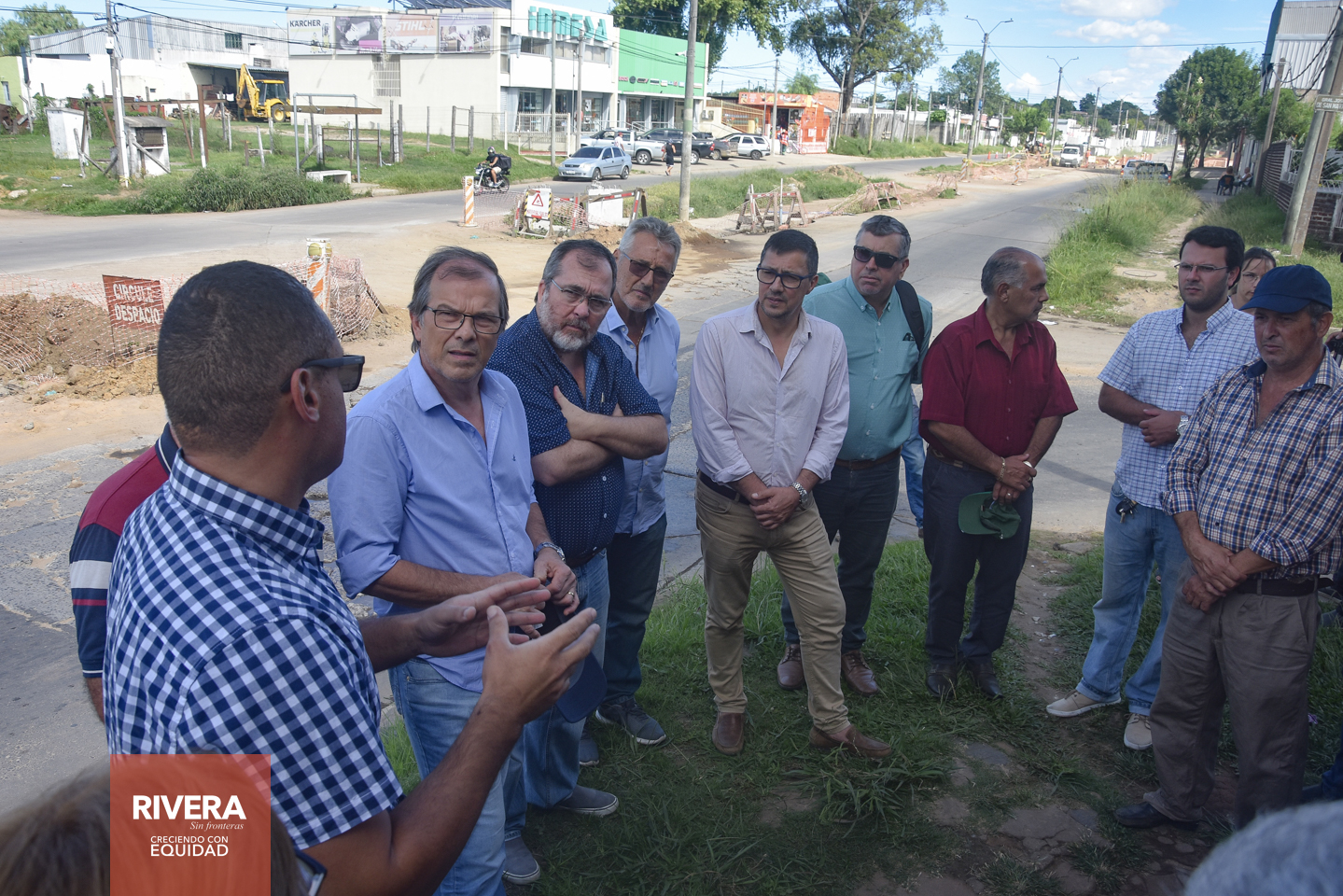 Recorrida por obras pluviales